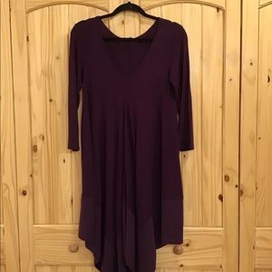 Gracia dress color purple only one use
